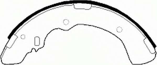 Комплект тормозных колодок