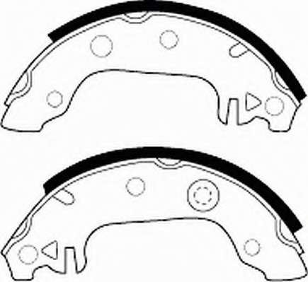 Комплект тормозных колодок