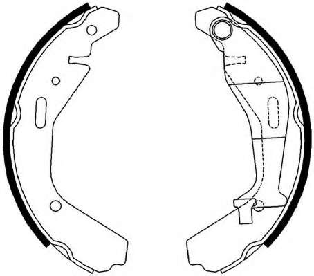 Комплект тормозных колодок