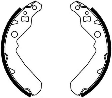 Комплект тормозных колодок
