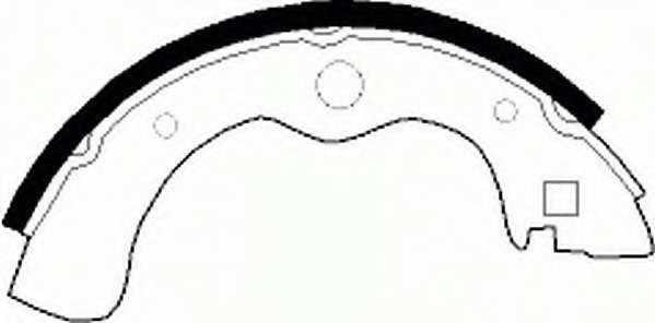 Комплект тормозных колодок