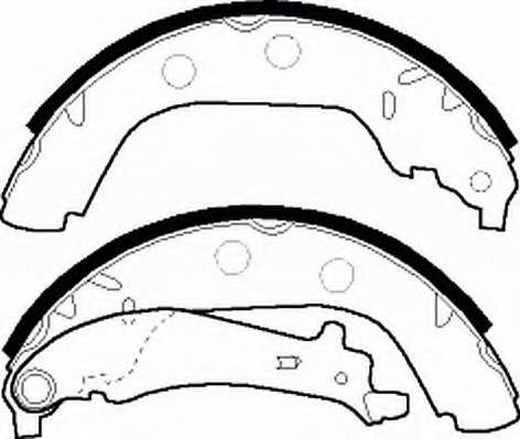 Комплект тормозных колодок