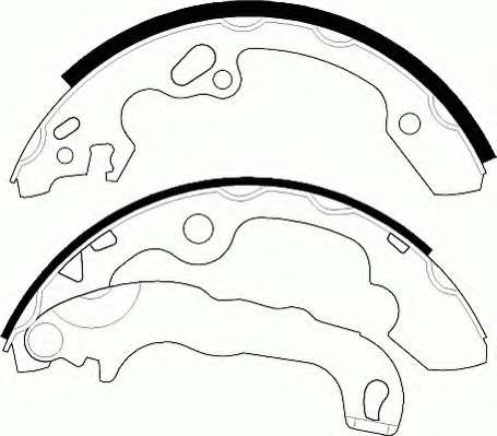 Комплект тормозных колодок