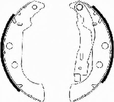Комплект тормозных колодок