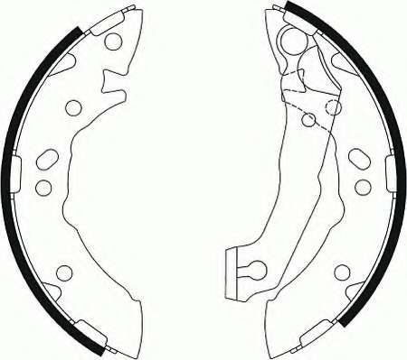 Комплект тормозных колодок