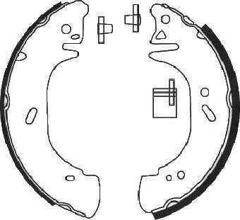Колодки гальмівні барабанні