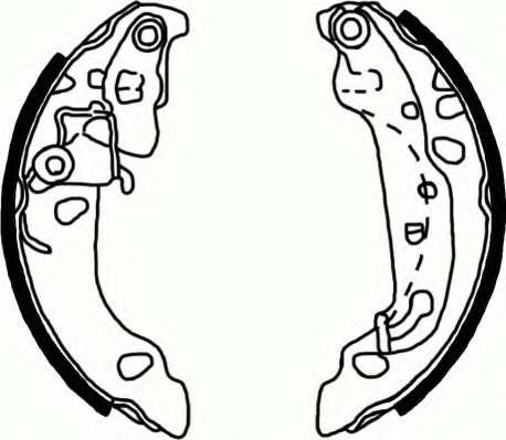 Комплект тормозных колодок