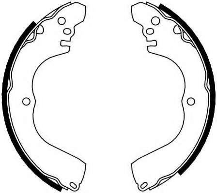Комплект тормозных колодок