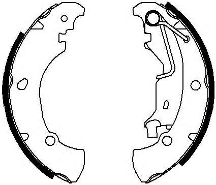 Комплект тормозных колодок