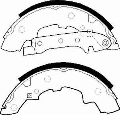 Комплект тормозных колодок