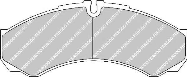 Гальмівні колодки барабанні