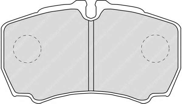 Гальмівні колодки барабанні
