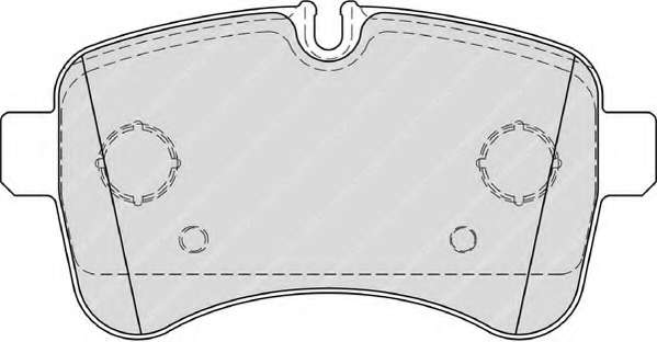 Гальмівні колодки барабанні