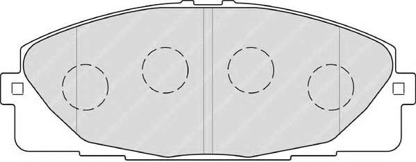 Колодки гальмівні дискові