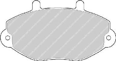 Гальмівні колодки барабанні