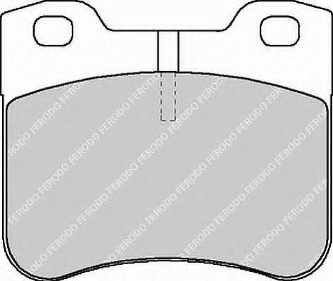 Комплект тормозных колодок, дисковый тормоз