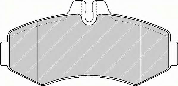 Комплект тормозных колодок, дисковый тормоз