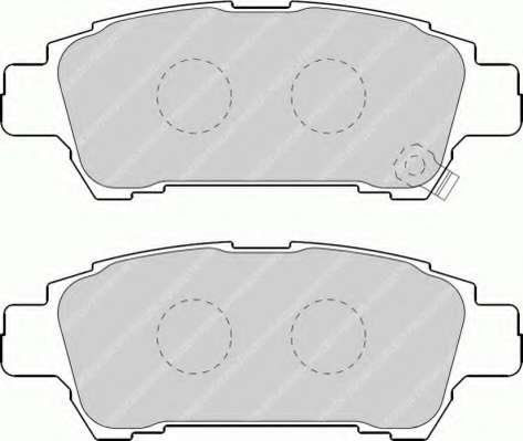 Комплект тормозных колодок, дисковый тормоз