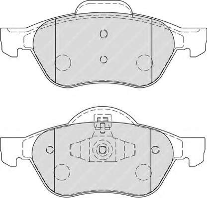 Комплект тормозных колодок, дисковый тормоз