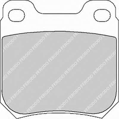 Комплект тормозных колодок, дисковый тормоз