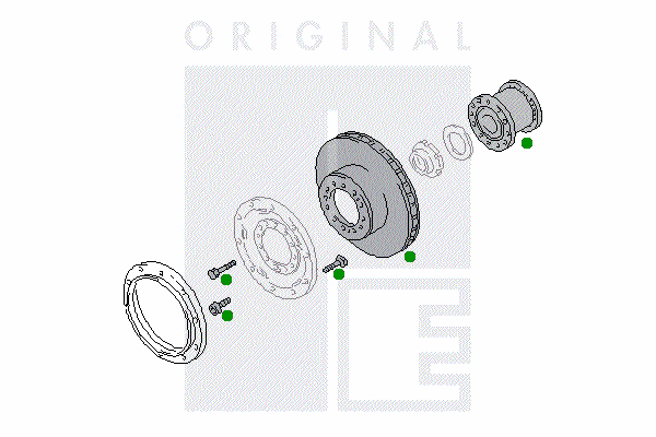 Ступица колеса; Тормозной диск