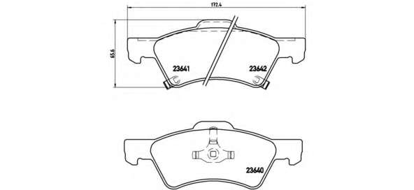Гальмівні колодки дискові
