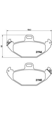 Гальмівні колодки дискові