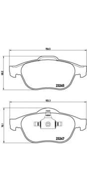 Гальмівні колодки дискові