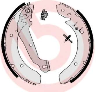 Комплект тормозных колодок