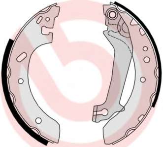 Гальмівні колодки барабанні