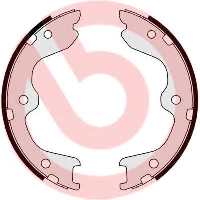 Комплект тормозных колодок, стояночная тормозная система