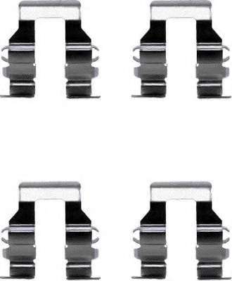 Комплектующие, колодки дискового тормоза