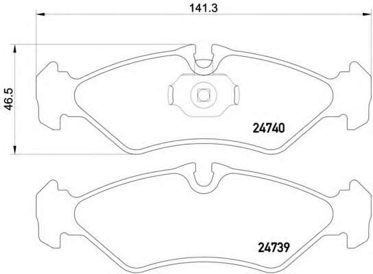 MINTEX  гальмівні колодки