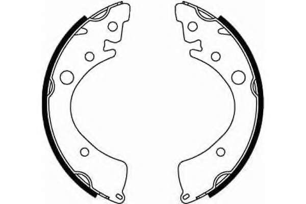 Комплект тормозных колодок