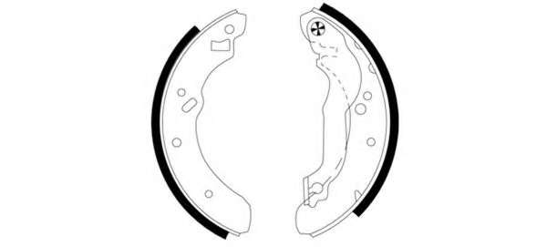 Комплект тормозных колодок