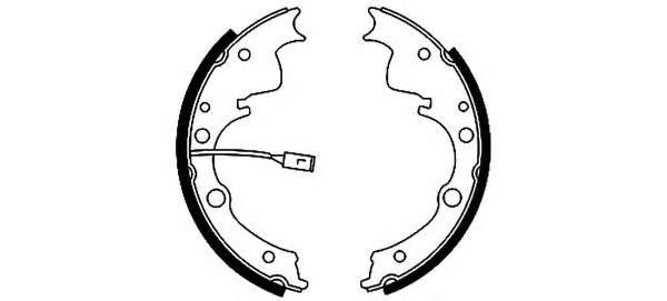 Комплект тормозных колодок