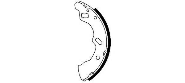 Комплект тормозных колодок