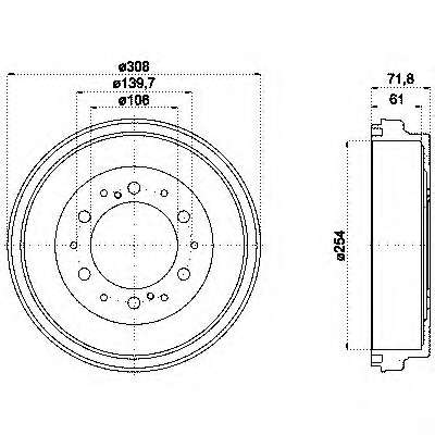 Тормозной барабан