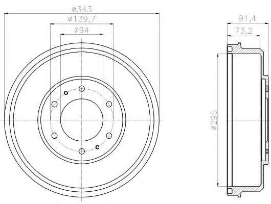 Тормозной барабан
