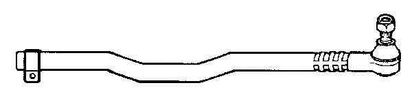 Наконечник поперечной рулевой тяги
