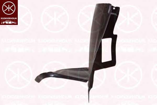 підкрилок ниша колеса, пластик