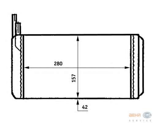 Теплообменник, отопление салона