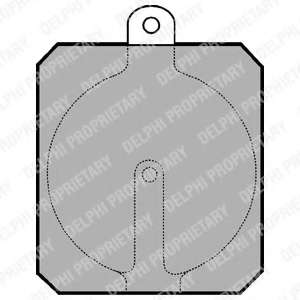 Комплект тормозных колодок, дисковый тормоз