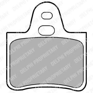 Комплект тормозных колодок, дисковый тормоз