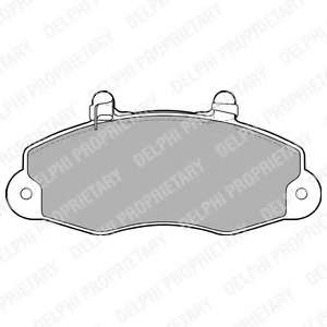 Комплект тормозных колодок, дисковый тормоз