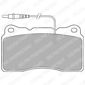Комплект тормозных колодок, дисковый тормоз