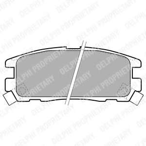 Комплект тормозных колодок, дисковый тормоз