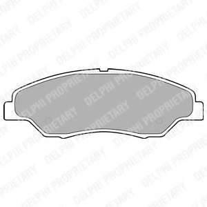 Комплект гальмівних колодок з 4 шт. дисків