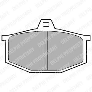 Комплект тормозных колодок, дисковый тормоз