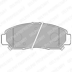 Комплект тормозных колодок, дисковый тормоз